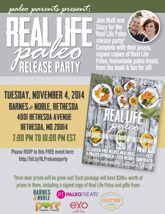 Real Life Paleo Release Party by Paleo Parents