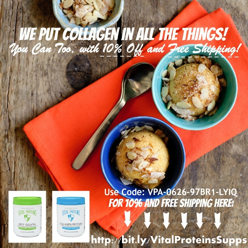 10 percent + free shipping off Vital Proteins at Paleo Parents