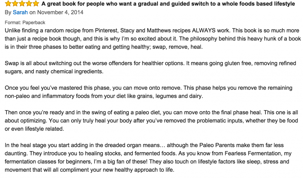 RLP Amazon review phase 3: Finn's Kitchen Disaster + Healthy Choices to Fight Cold and Flu Season | Paleo Parents